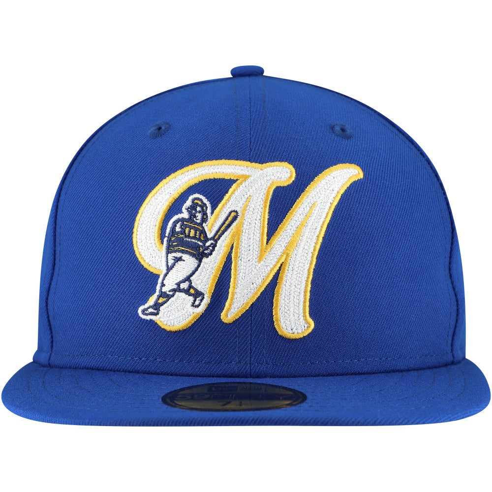 Milwaukee Brewers  Duo Logo 2.0 59FIFTY Fitted Hat - Royal | New Era