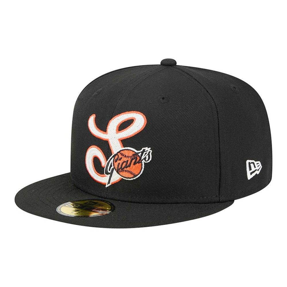 San Francisco Giants  Duo Logo 2.0 59FIFTY Fitted Hat - Black | New Era