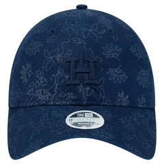 Houston Astros Women's Tonal Floral 9TWENTY Adjustable Hat - Navy | New Era
