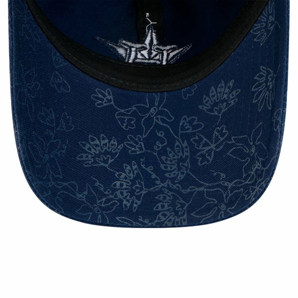 Houston Astros Women's Tonal Floral 9TWENTY Adjustable Hat - Navy | New Era