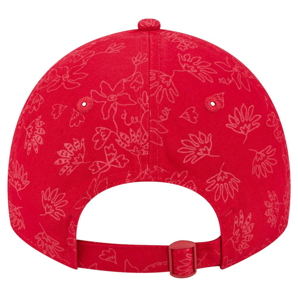 St. Louis Cardinals Women's Tonal Floral 9TWENTY Adjustable Hat - Red | New Era