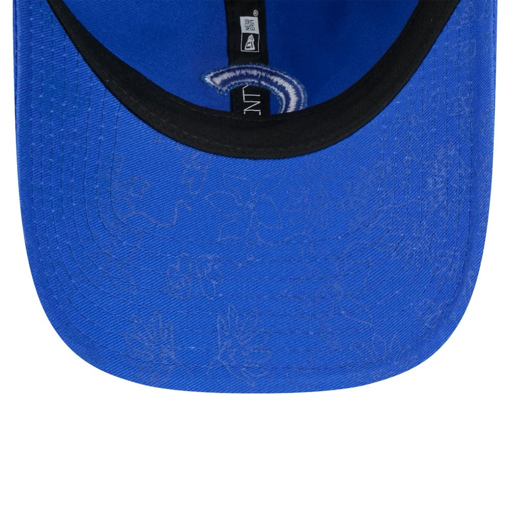 Chicago Cubs Women's Tonal Floral 9TWENTY Adjustable Hat - Royal | New Era