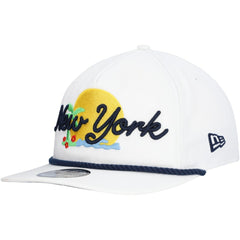 New York Yankees Paradise Golfer Adjustable Hat - White | New Era