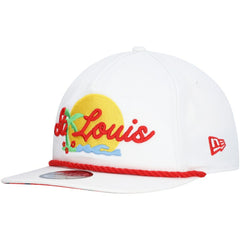 St. Louis Cardinals Paradise Golfer Adjustable Hat - White | New Era