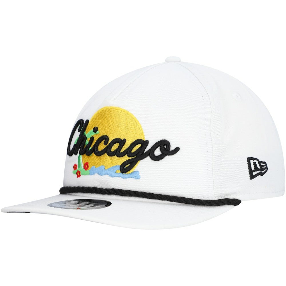 Chicago White Sox Paradise Golfer Adjustable Hat - White | New Era