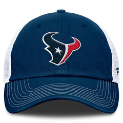 Houston Texans Trucker Adjustable Hat - Navy/White discount