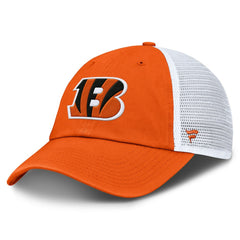 Cincinnati Bengals Trucker Adjustable Hat - Orange/White online