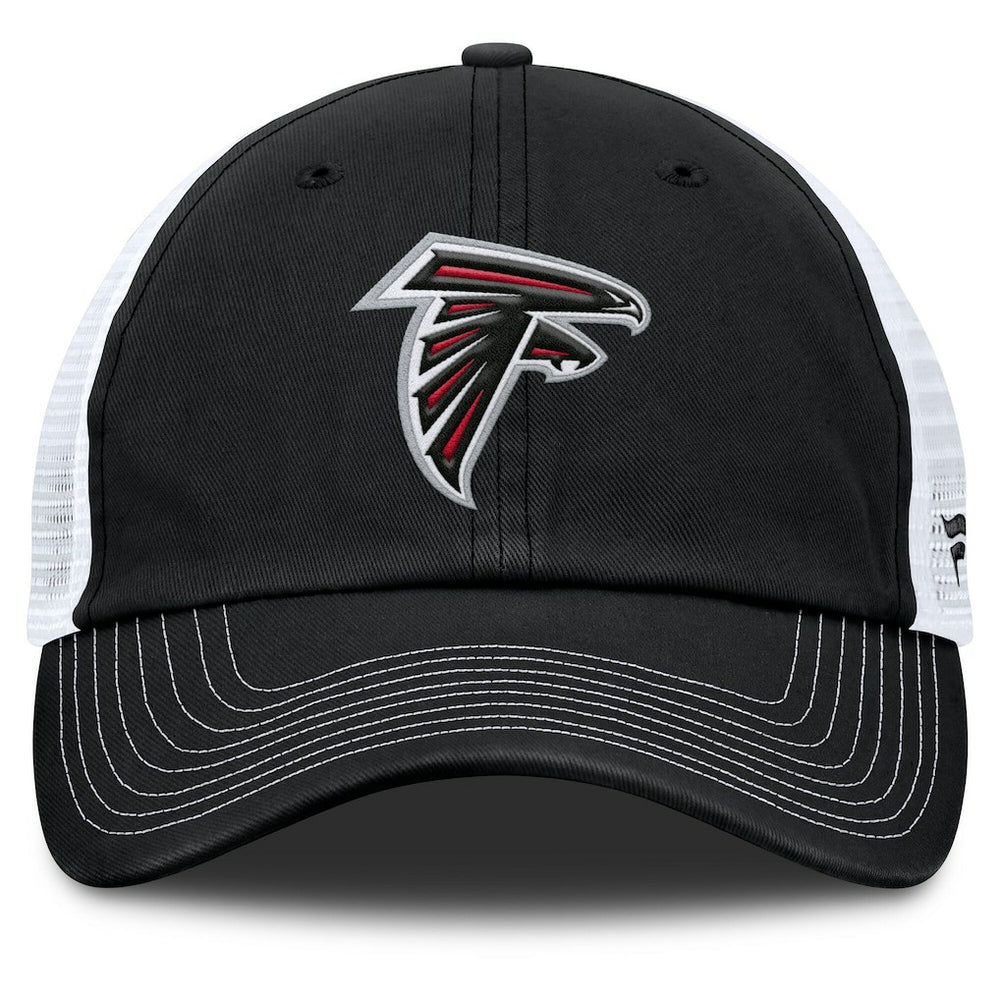 Atlanta Falcons Trucker Adjustable Hat - Black/White for sale