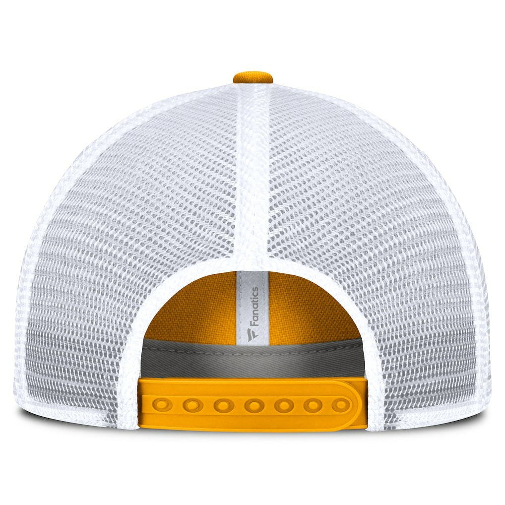 Los Angeles Chargers Trucker Adjustable Hat - Gold/White discount