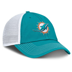Miami Dolphins Trucker Adjustable Hat - Aqua/White for sale