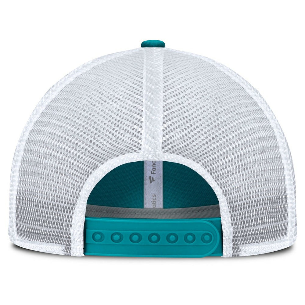 Miami Dolphins Trucker Adjustable Hat - Aqua/White for sale