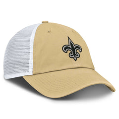 New Orleans Saints Trucker Adjustable Hat - Gold/White for sale