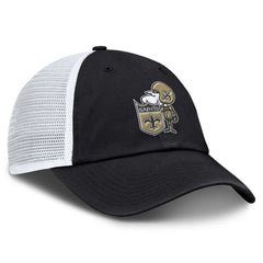 New Orleans Saints Basic Vintage Trucker Adjustable Hat - Black discount