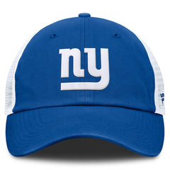New York Giants Vintage Trucker Adjustable Hat - Royal/White discount