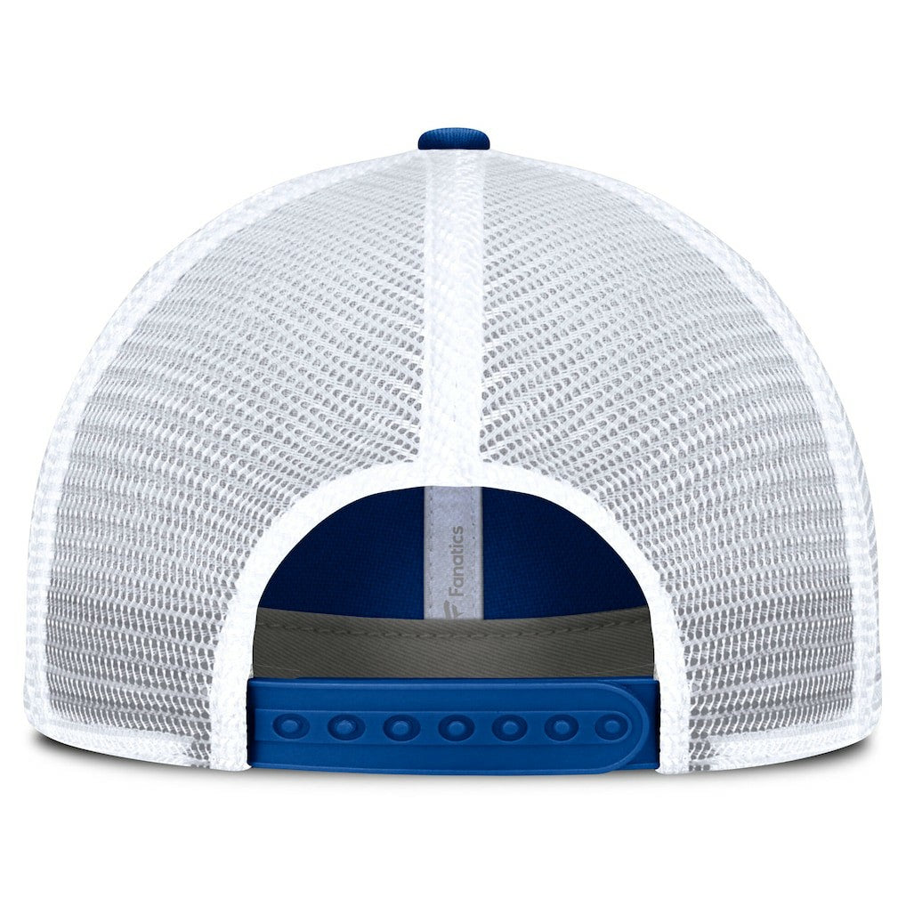 New York Giants Vintage Trucker Adjustable Hat - Royal/White discount