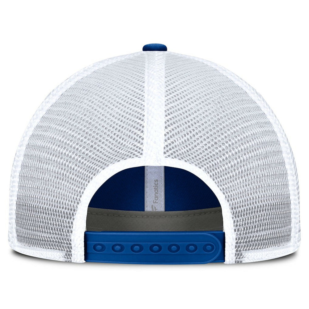 New York Giants Vintage Trucker Adjustable Hat - Royal/White discount