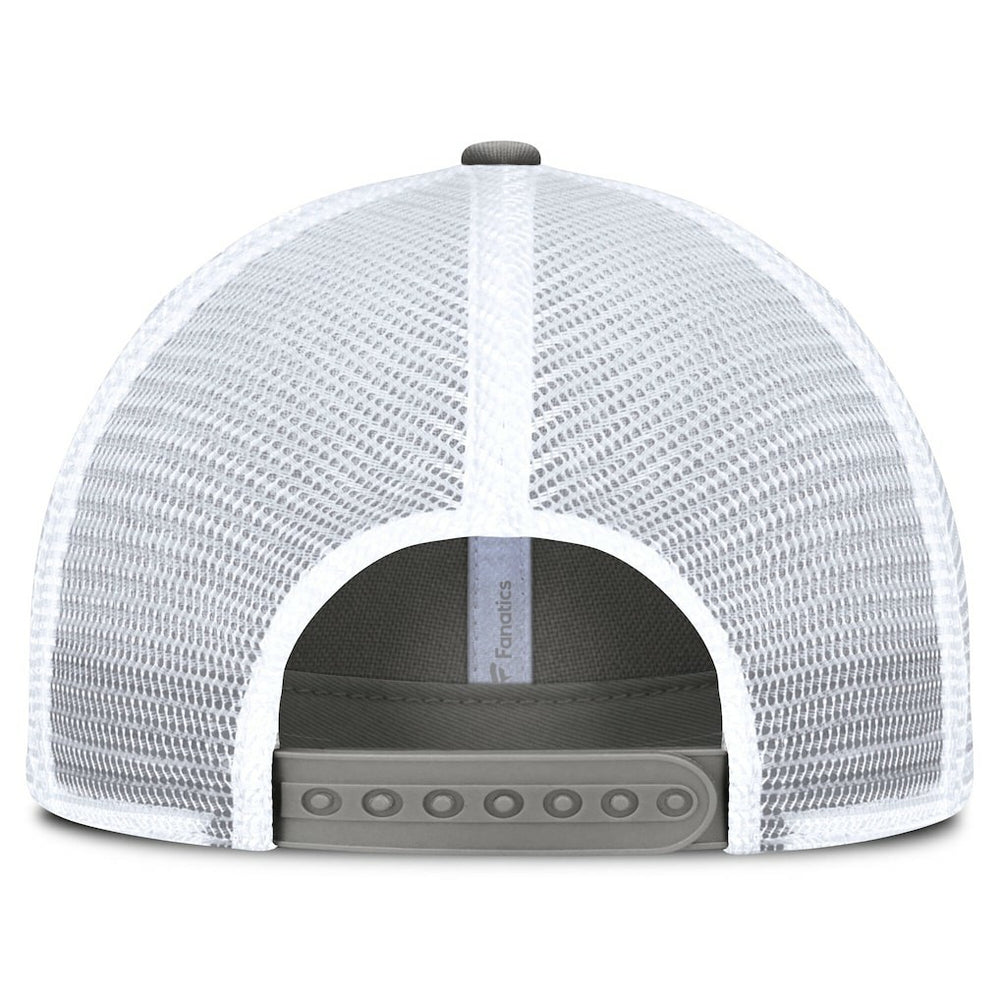 Philadelphia Eagles Vintage Trucker Adjustable Hat - Gray/White discount