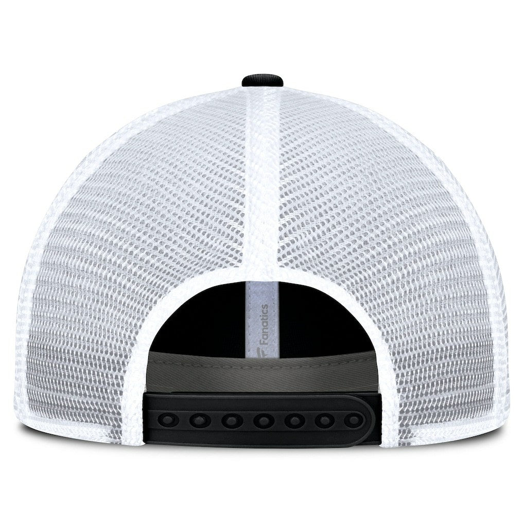 San Francisco 49ers Basic Vintage Trucker Adjustable Hat - Black/White cheap
