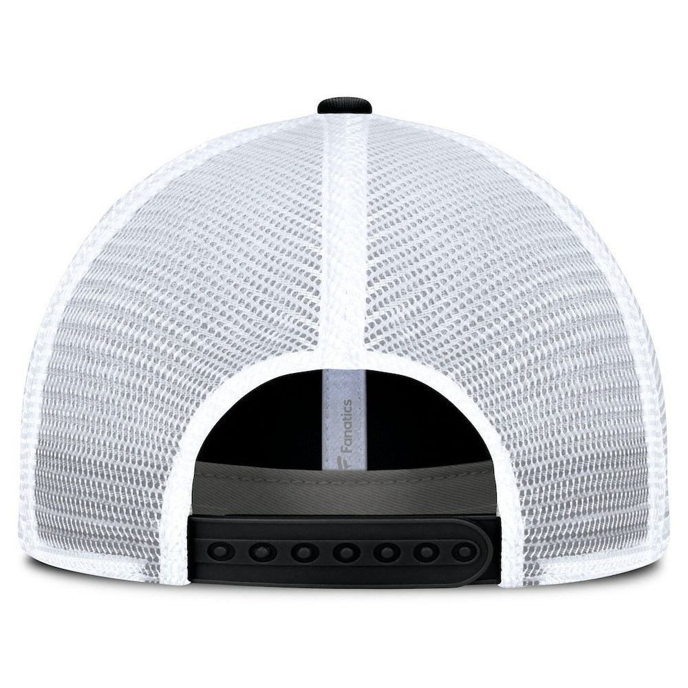 San Francisco 49ers Basic Vintage Trucker Adjustable Hat - Black/White cheap