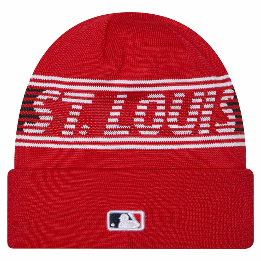 St. Louis Cardinals Authentic Collection Cuffed Knit Hat - Red | New Era
