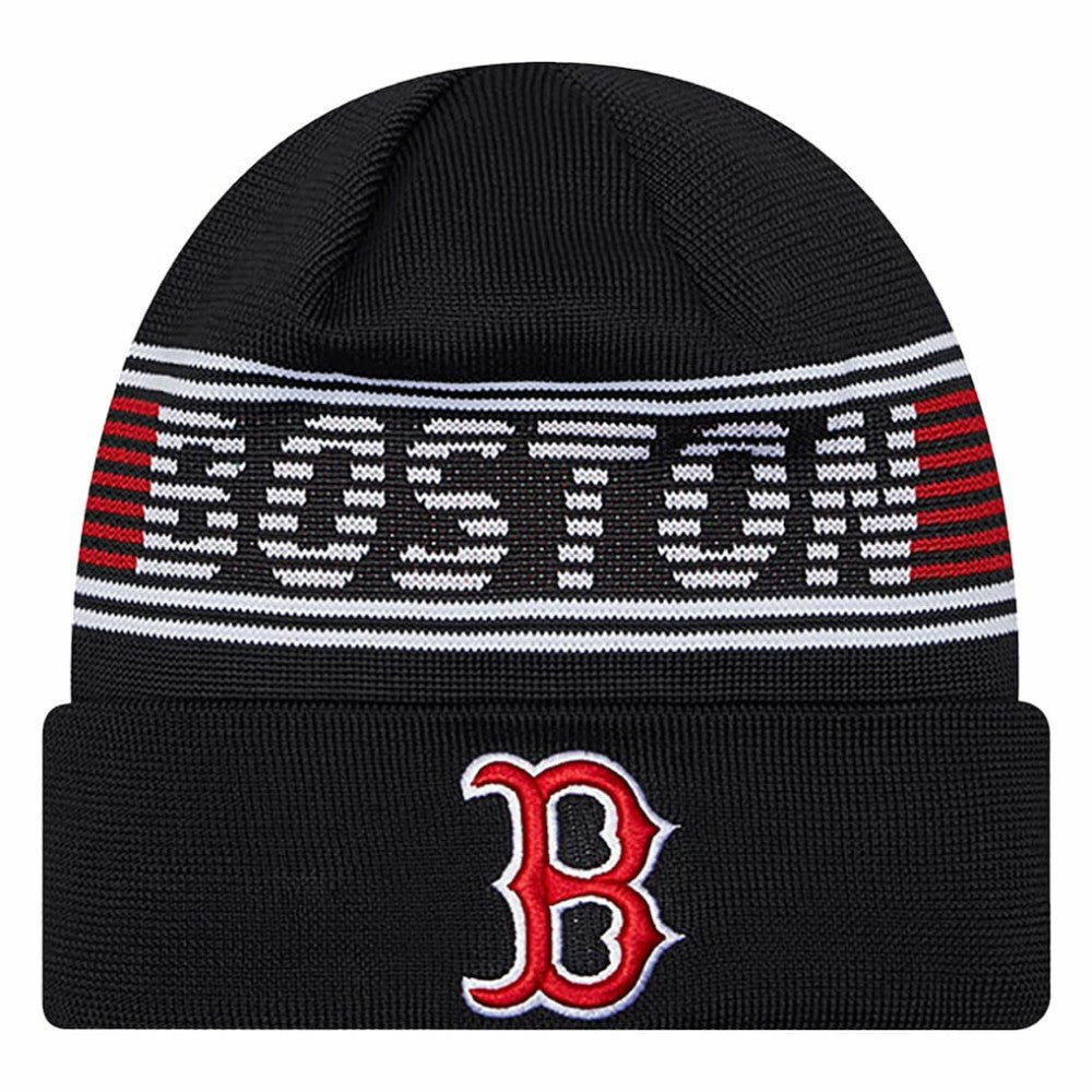 Boston Red Sox Authentic Collection Cuffed Knit Hat - Navy | New Era