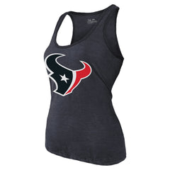 C.J. Stroud Houston Texans Majestic Threads Women's Name & Number Tri-Blend Tank Top - Navy discount