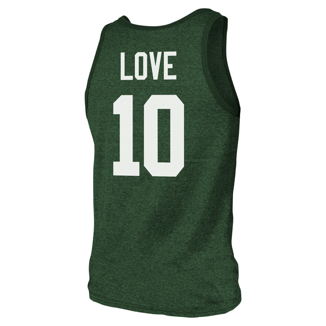 Jordan Love Green Bay Packers Majestic Threads Tri-Blend Player Name & Number Tank Top - Green cheap