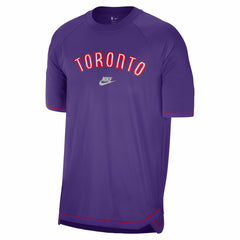 Toronto Raptors 2024/25 Classic Edition Pregame Shooting T-Shirt - Purple | Nike for sale
