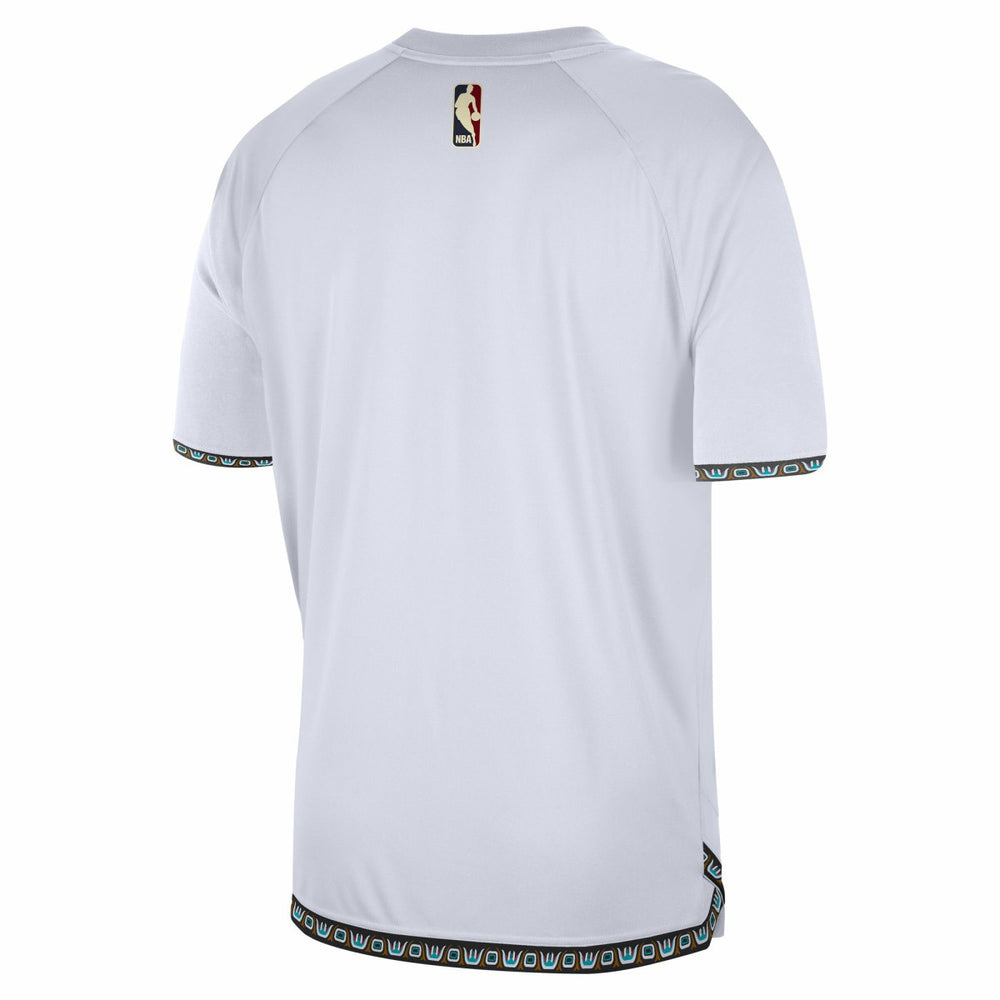 Memphis Grizzlies 2024/25 Classic Edition Pregame Shooting T-Shirt - White | Nike outlet
