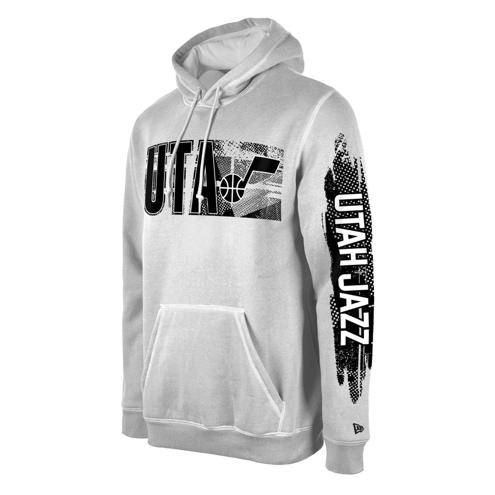 Utah Jazz Tip-Off Collection Pullover Hoodie - White | New Era cheap