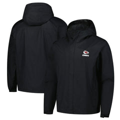 Kansas City Chiefs Dunbrooke Tropic Waterproof Packable Full-Zip Hoodie Jacket  - Black on sale