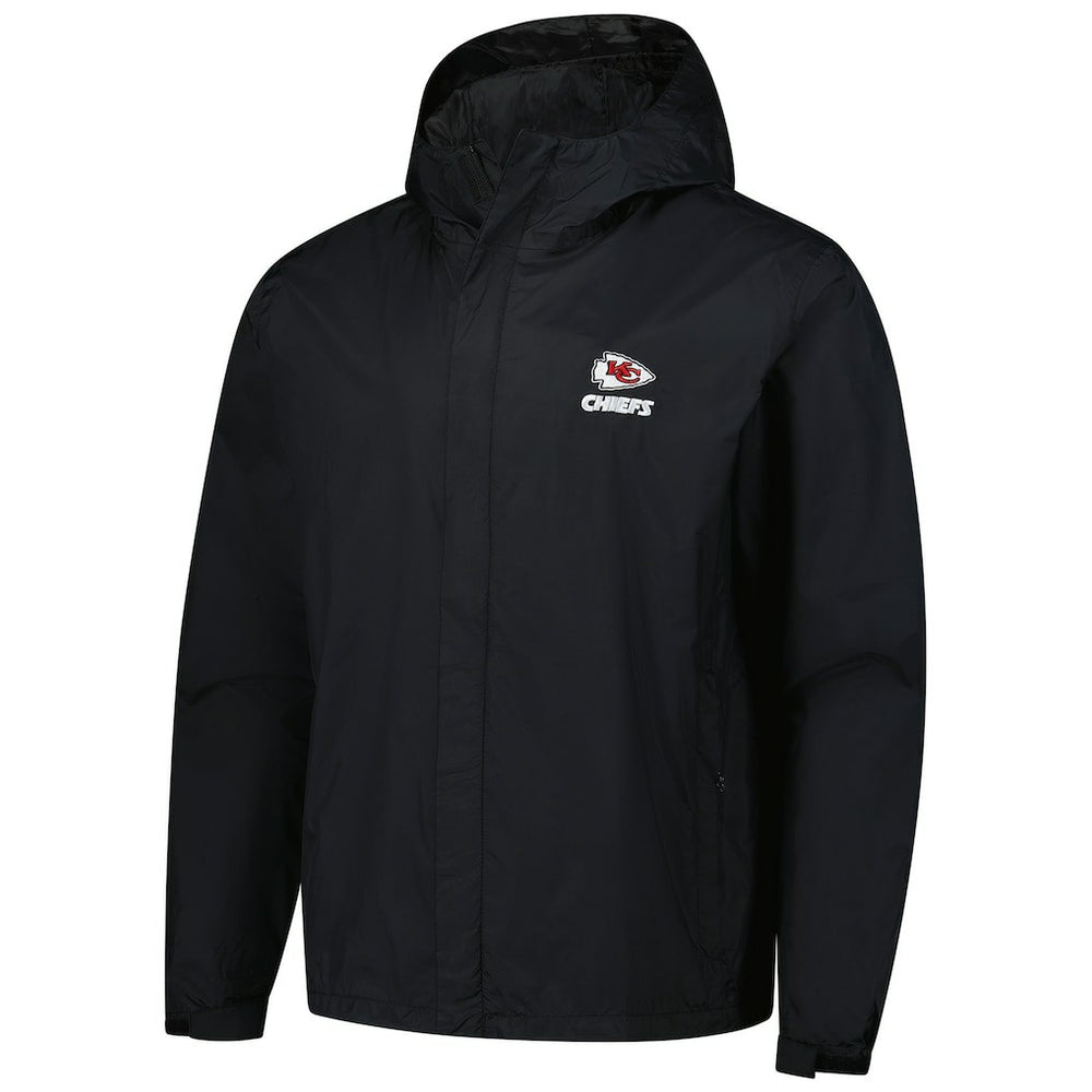 Kansas City Chiefs Dunbrooke Tropic Waterproof Packable Full-Zip Hoodie Jacket  - Black on sale