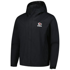 Kansas City Chiefs Dunbrooke Tropic Waterproof Packable Full-Zip Hoodie Jacket  - Black on sale