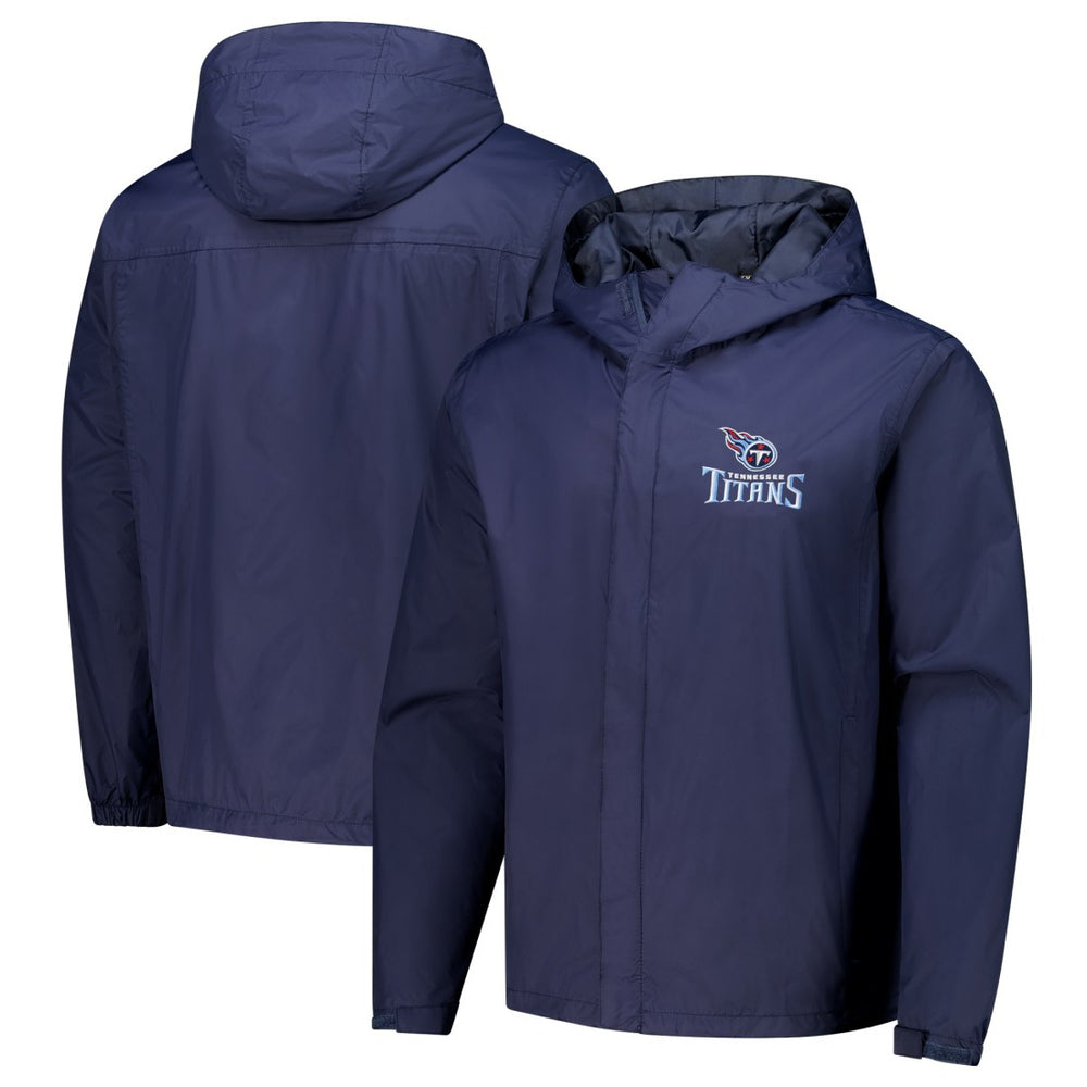 Tennessee Titans Dunbrooke Tropic Waterproof Packable Full-Zip Hoodie Jacket  - Navy for sale