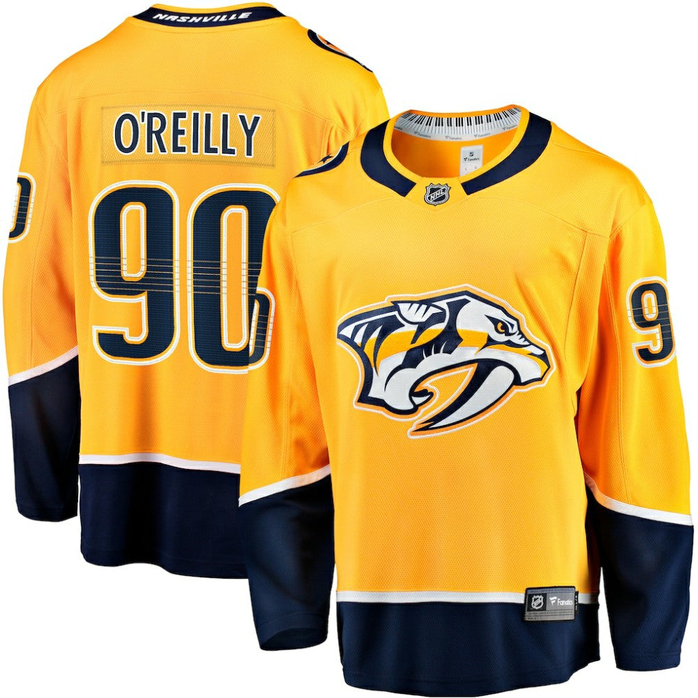 Ryan O'Reilly Nashville Predators Fanatics Home Breakaway Jersey Gold