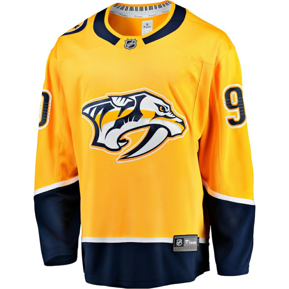 Ryan O'Reilly Nashville Predators Fanatics Home Breakaway Jersey Gold