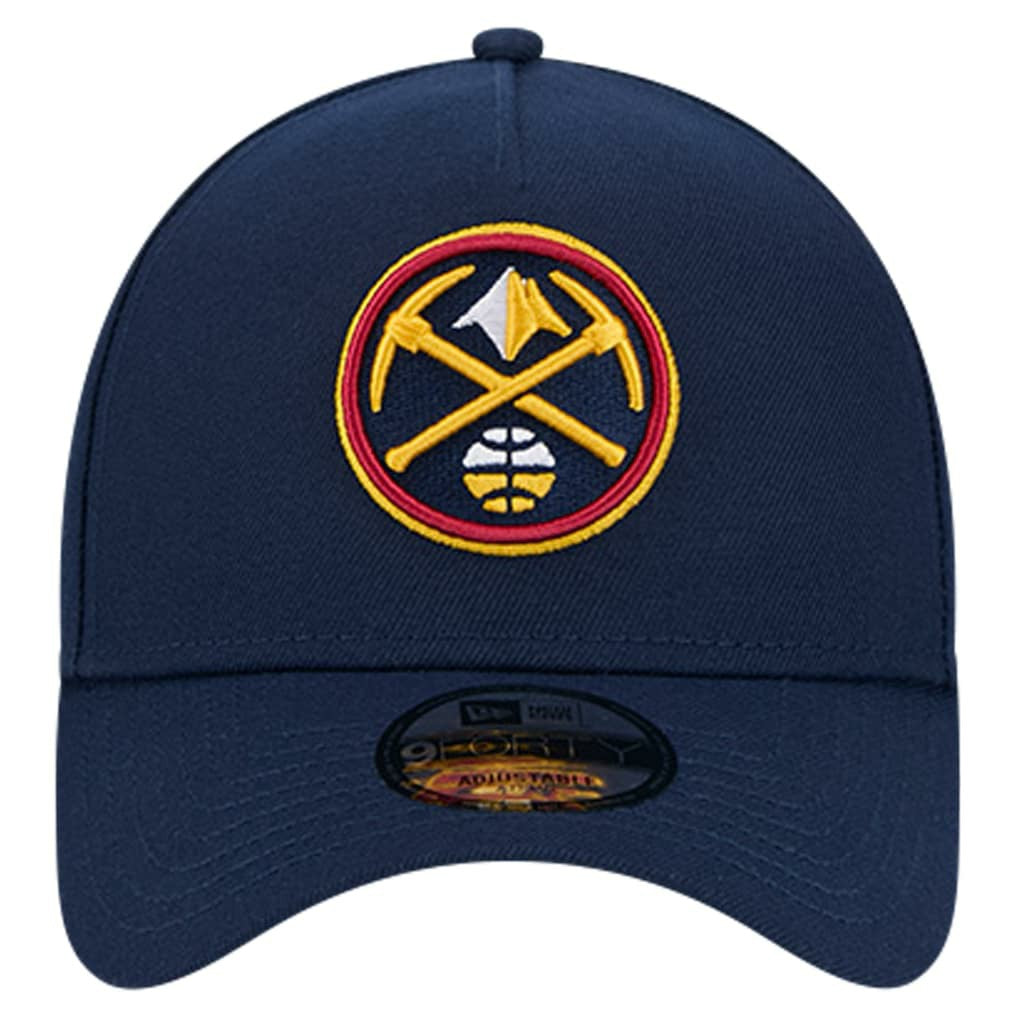 Denver Nuggets A-Frame 9FORTY Adjustable Hat sale - Navy | New Era shop
