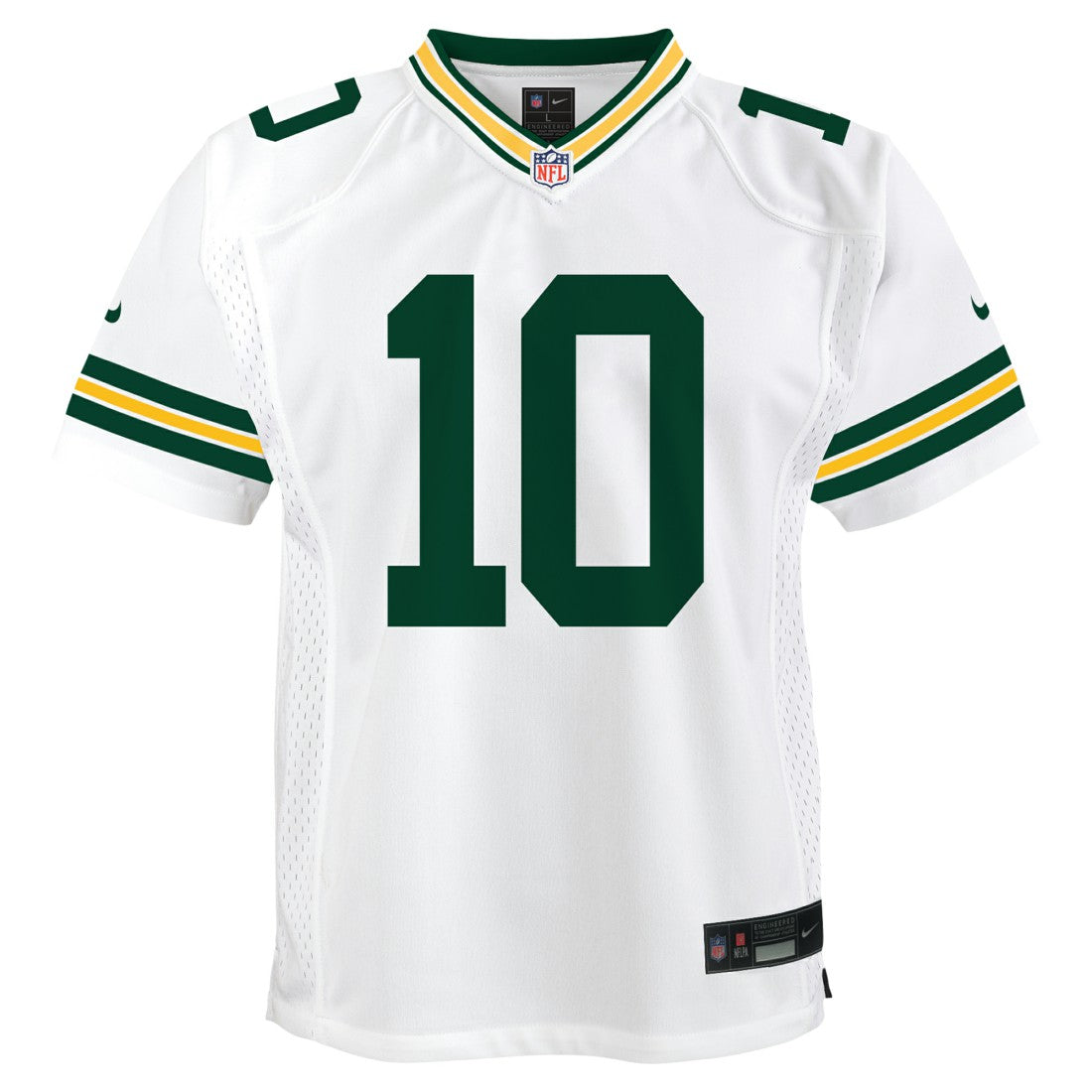 Jordan Love Green Bay Packers Youth Game Jersey - White | Nike for sale