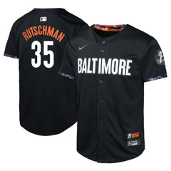 Adley Rutschman Baltimore Orioles Youth City Connect Limited Player Jersey - Black | Nike