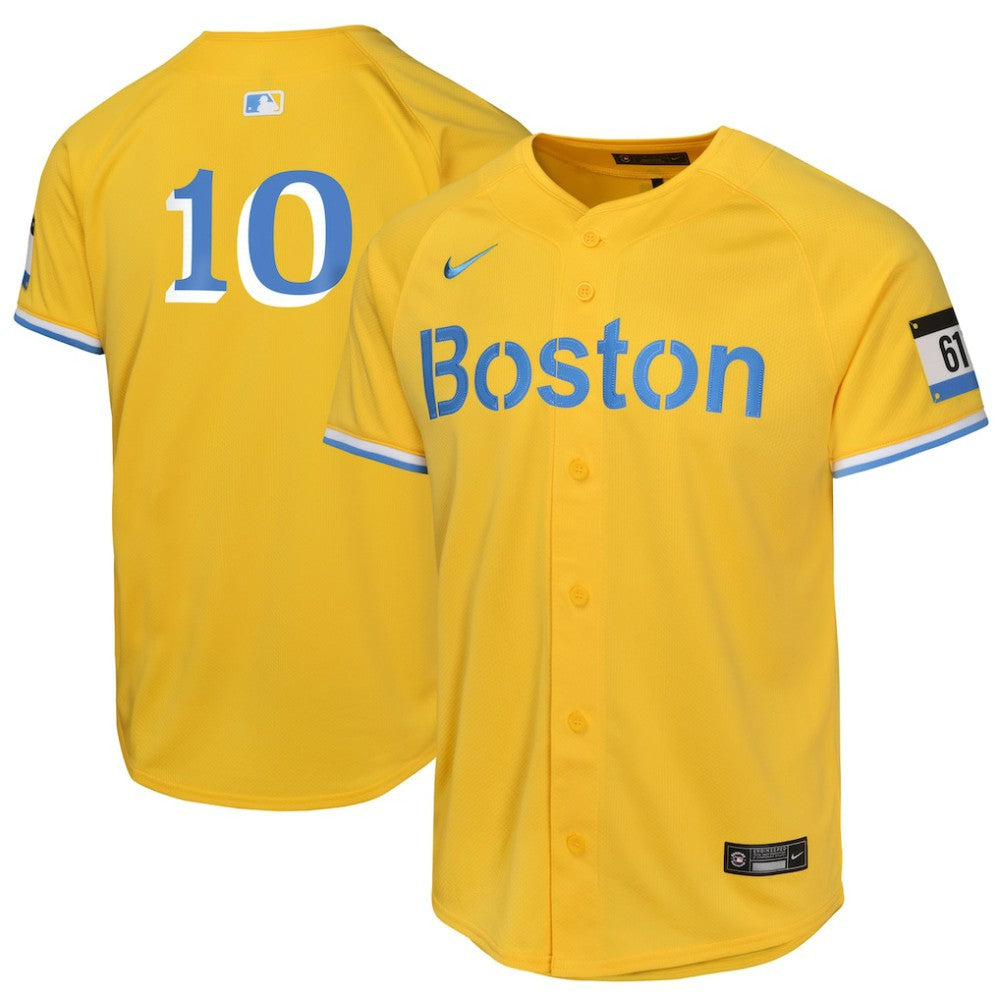 Trevor Story Boston Red Sox Youth City Connect Limited Player Jersey - Gold | Nike