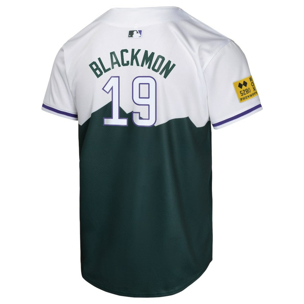 Charlie Blackmon Colorado Rockies Youth City Connect Limited Player Jersey - Green | Nike