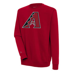 Arizona Diamondbacks Antigua Victory Pullover Sweatshirt - Red