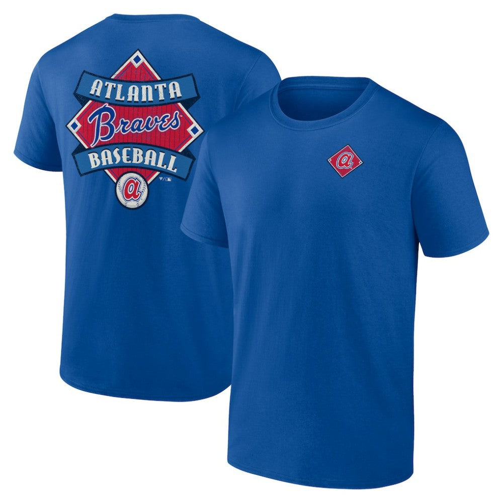 Atlanta Braves Cooperstown Collection Field Play T-Shirt - Royal