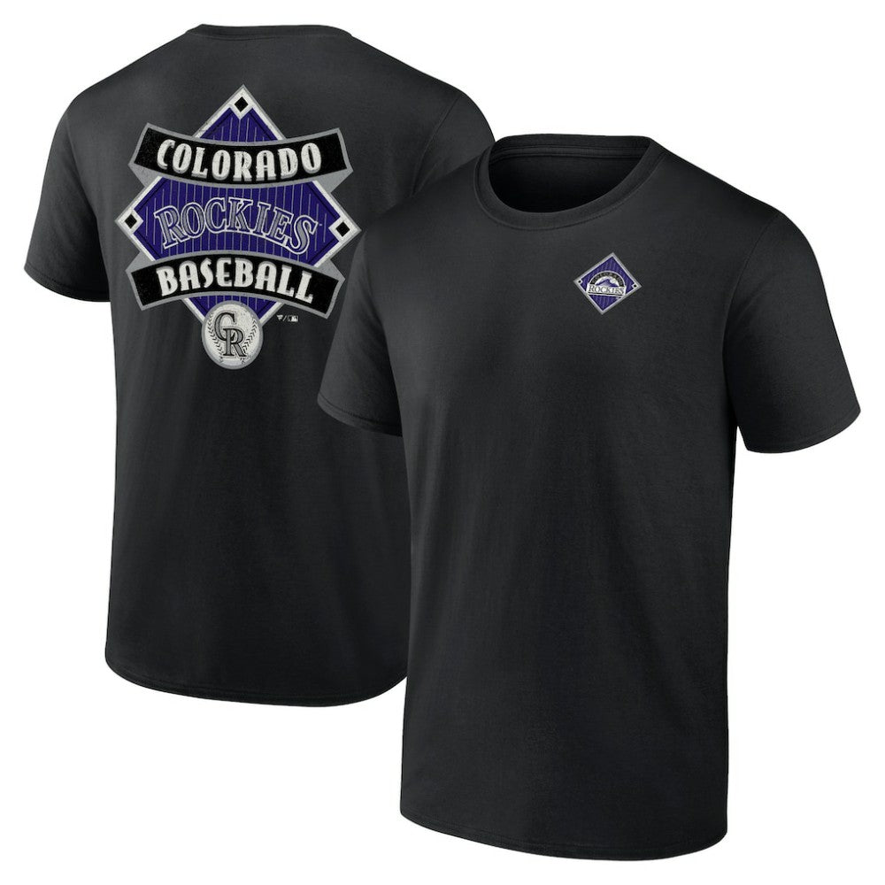 Colorado Rockies Cooperstown Collection Field Play T-Shirt - Black