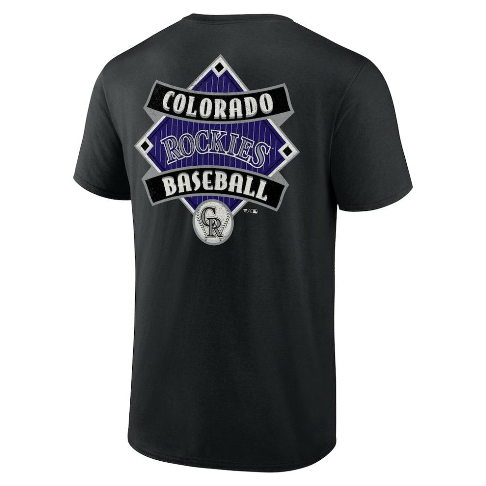 Colorado Rockies Cooperstown Collection Field Play T-Shirt - Black