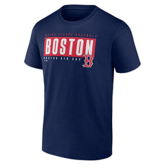Boston Red Sox Blocked Out T-Shirt - Navy