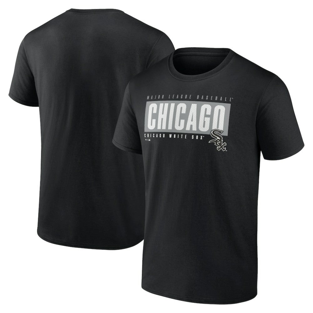 Chicago White Sox Blocked Out T-Shirt - Black