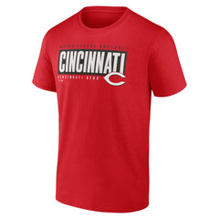 Cincinnati Reds Blocked Out T-Shirt - Red
