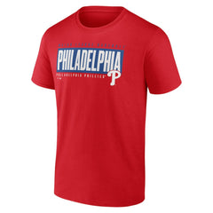Philadelphia Phillies Blocked Out T-Shirt - Red