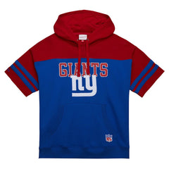 New York Giants Off Field Vintage Logo Short Sleeve Pullover Hoodie - Royal sale